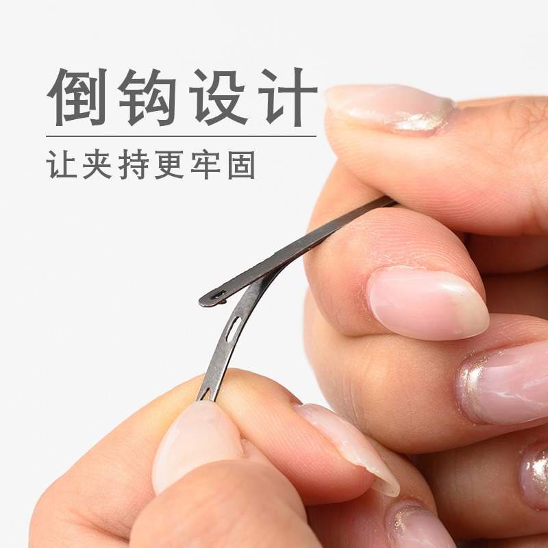 進口皮線針皮繩針縫制皮革鎖邊手縫DIY夾針扁針-細節圖8