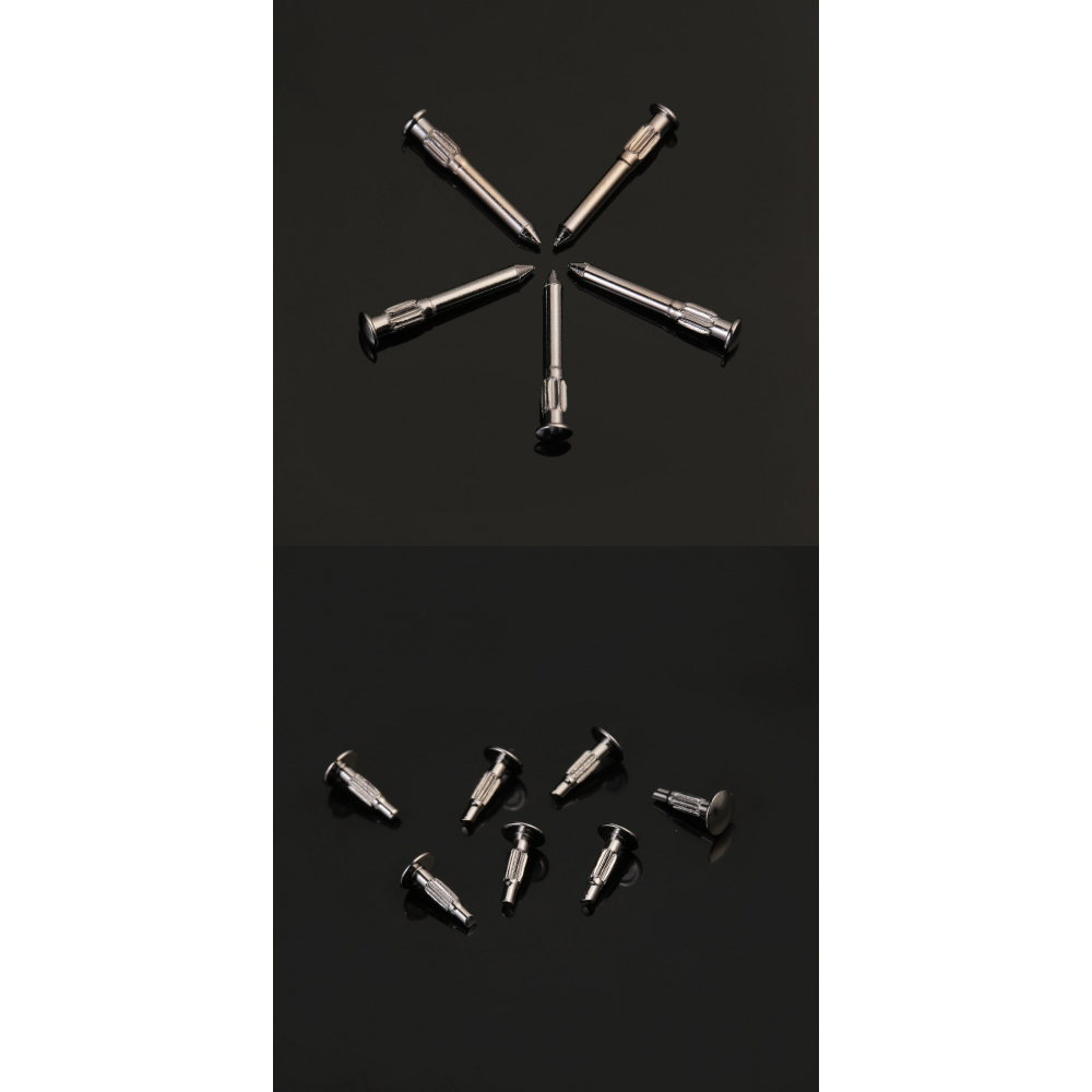 皮帶頭零件無牙扣修理零件鉚釘螺絲彈簧插銷無牙扣自動扣維修配件-細節圖7