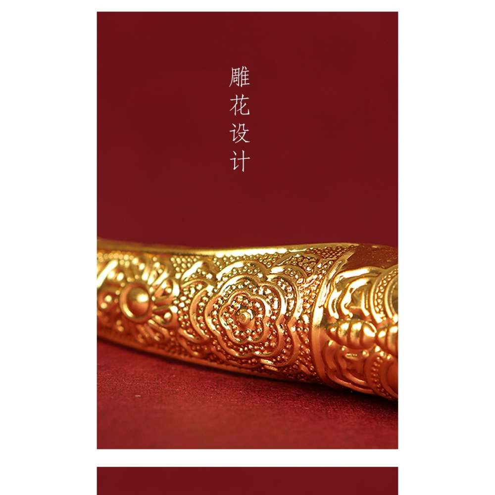 甲套古風宮廷護甲如懿傳金色假指甲套甲裝飾皇后古代延禧攻略同款-細節圖8