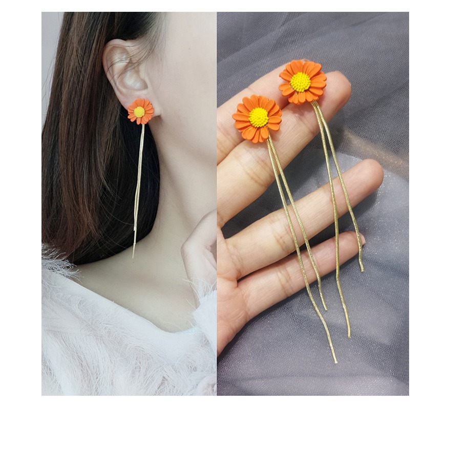 2021年新款韓國高級感耳環女氣質網紅百搭飾品s925鍍銀針耳釘耳線-細節圖7