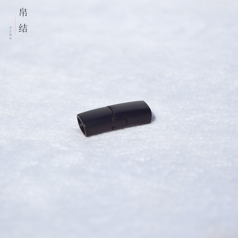扁磁扣手繩扣頭龍鱗扣編織繩尾扣diy連接不銹鋼磁鐵扣手鏈扣配件-細節圖8