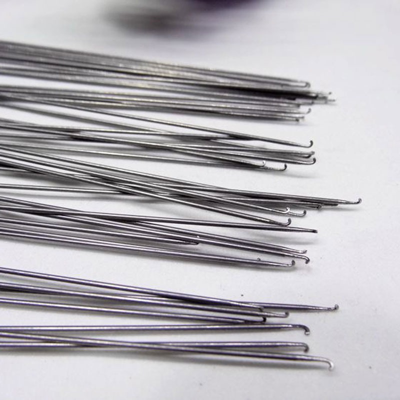 長款穿手鏈手串三通鉤針穿珠針串珠佛珠三通文玩專用針穿珠工具針-細節圖2