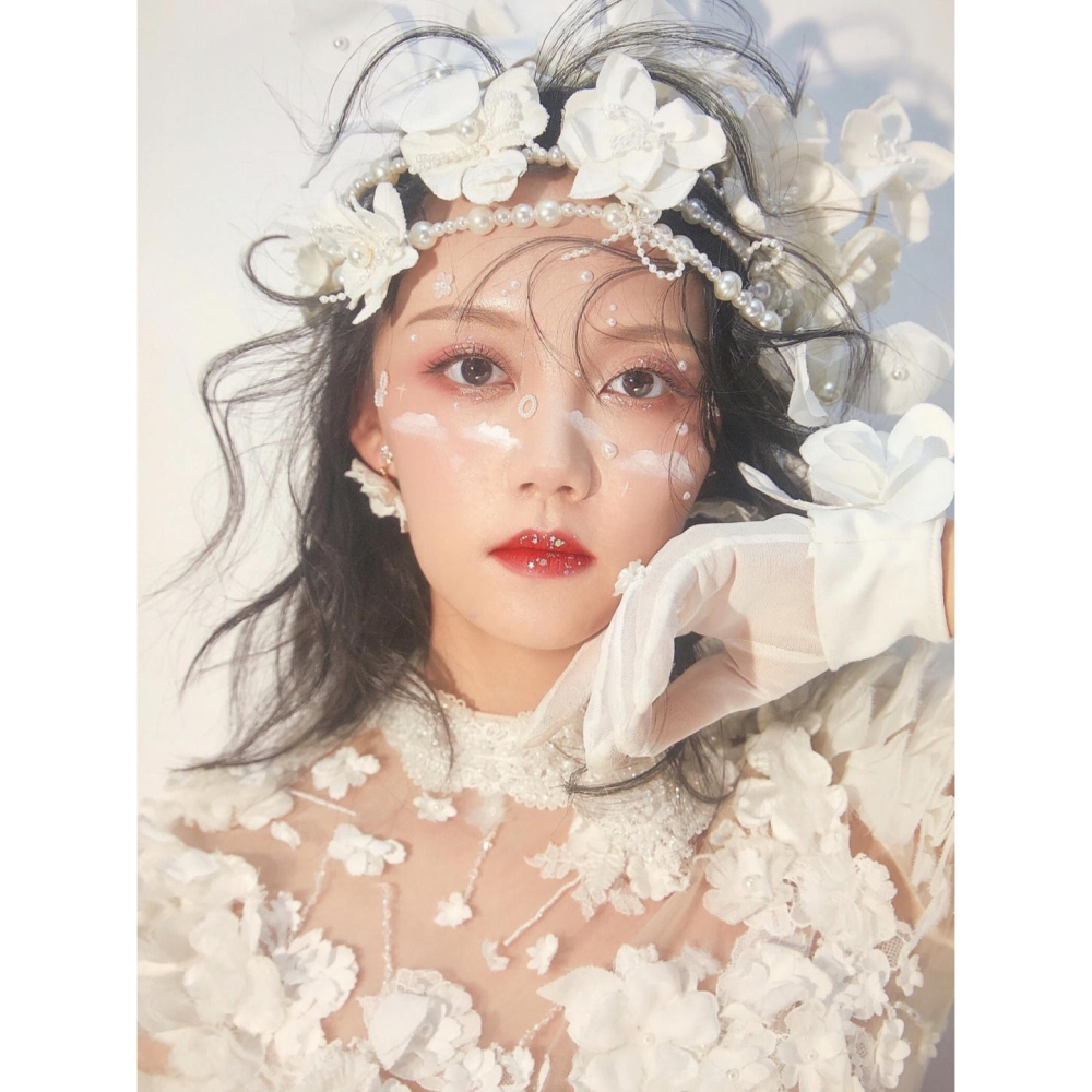 化妝貼臉飾品小珍珠貼片鏤空新娘兒童亮片幻彩半珍珠蝴蝶指甲裝飾-細節圖4
