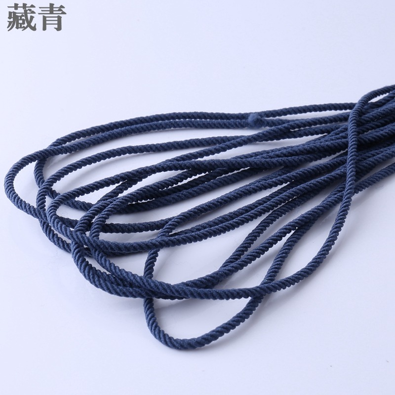 2.5MM螺旋皮筋diy發繩材料高彈力手工自制發圈材料馬尾發繩百搭-細節圖10