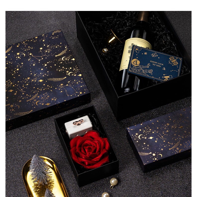 禮盒包裝盒大號生日禮品高檔生日禮物盒送男友聖誕禮物包裝盒子-細節圖10