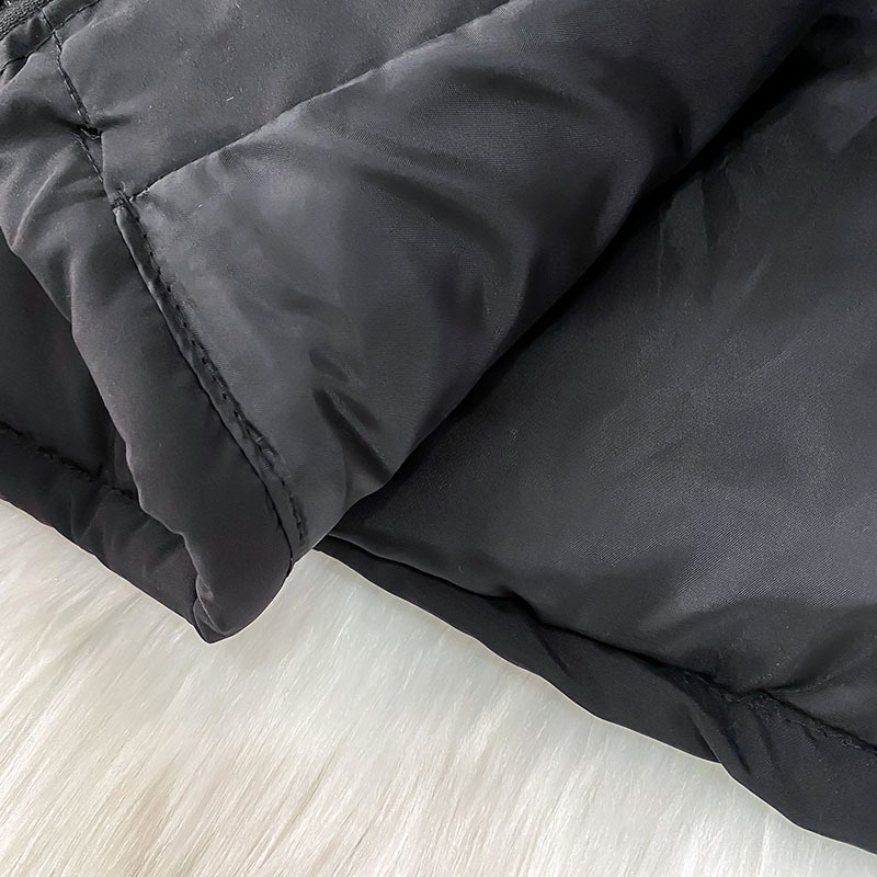 黑色外套女冬季棉服新款寬松連帽麪包服港風ins棉襖子-細節圖4