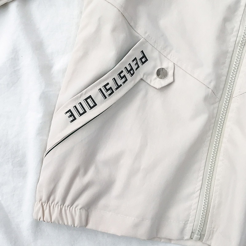 短款外套女寬松新款春裝百搭小個子棒球服休閑女士風衣夾克-細節圖3