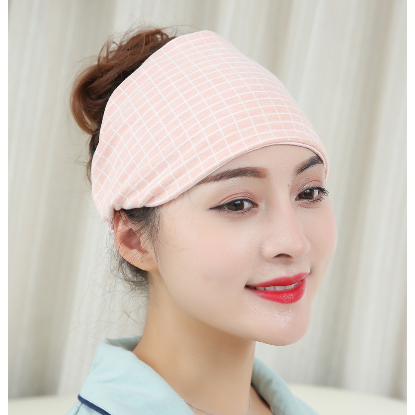 月子帽頭巾產後夏季春秋款包頭吸汗孕婦坐月子發帶女產婦薄款帽子-細節圖3