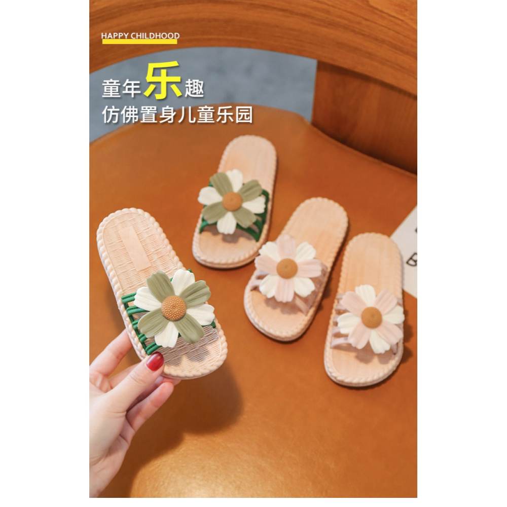 女童拖鞋夏季室內外穿兒童涼拖小女孩洗澡防滑軟底公主寶寶沙灘鞋-細節圖5