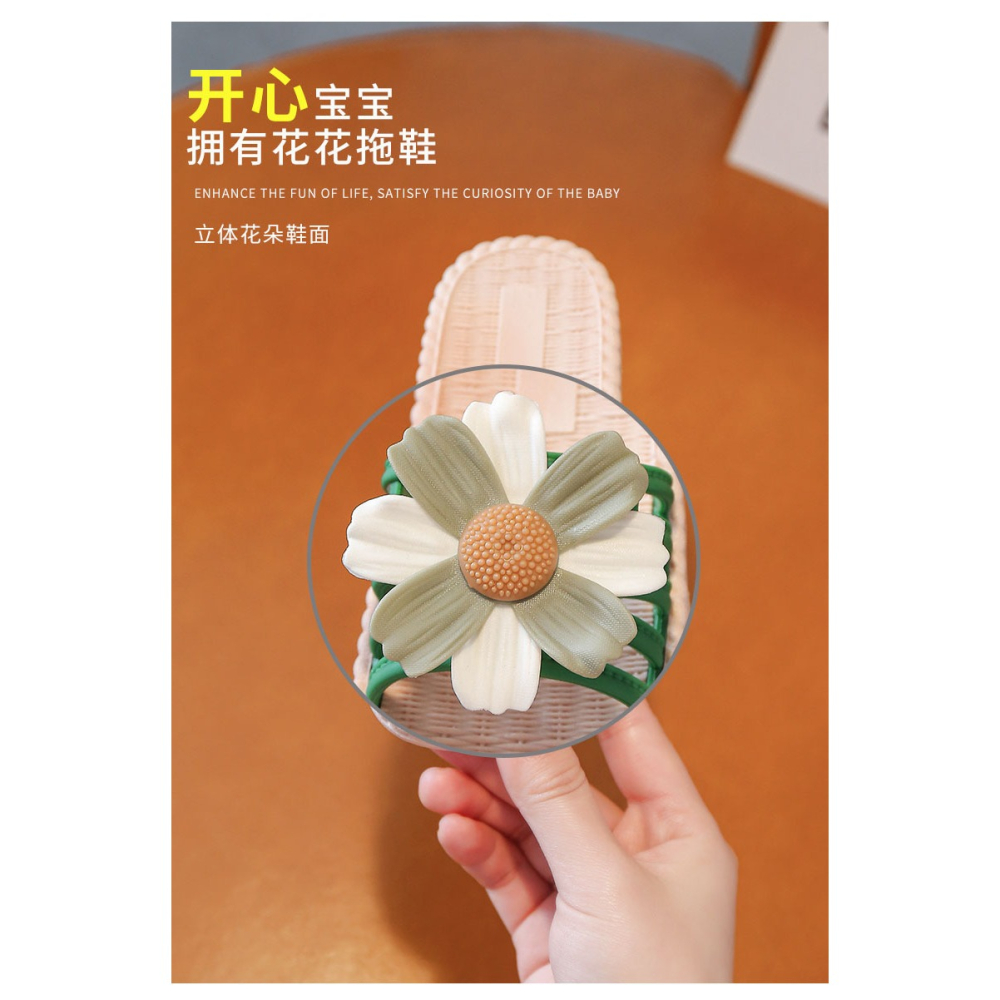 女童拖鞋夏季室內外穿兒童涼拖小女孩洗澡防滑軟底公主寶寶沙灘鞋-細節圖8