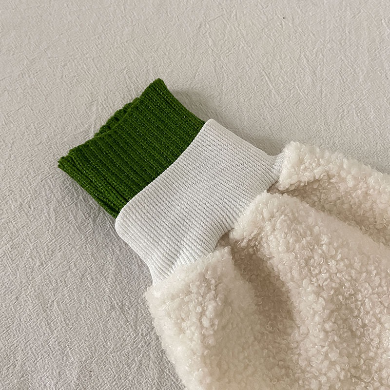 羊羔絨加厚衛衣女新款冬季短款今年爆款外套韓風炸街上衣服-細節圖4