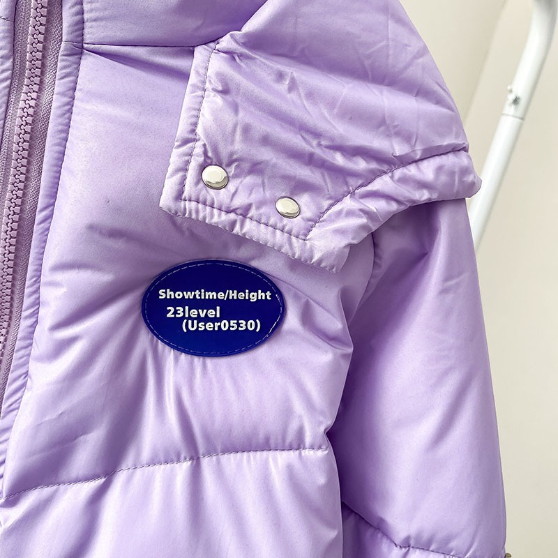 連帽羽絨棉服女新款冬季寬松麪包服加厚保暖外套ins潮-細節圖3