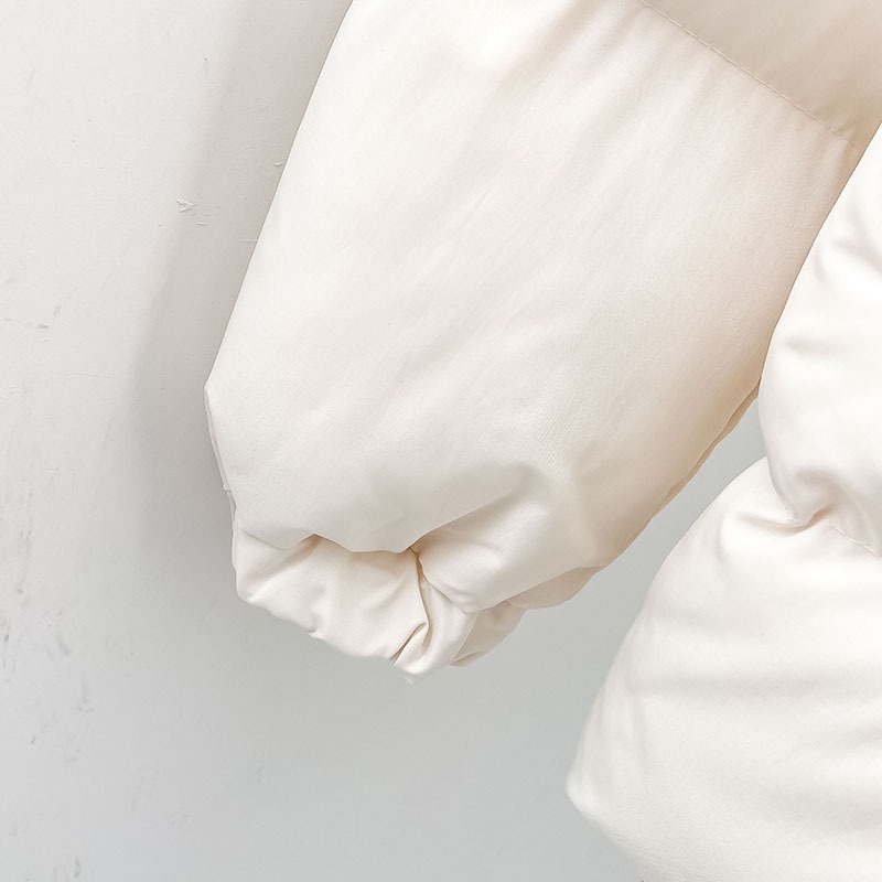 拼接立領寬松麪包服女新款冬季韓系加厚保暖棉服外套ins潮-細節圖4