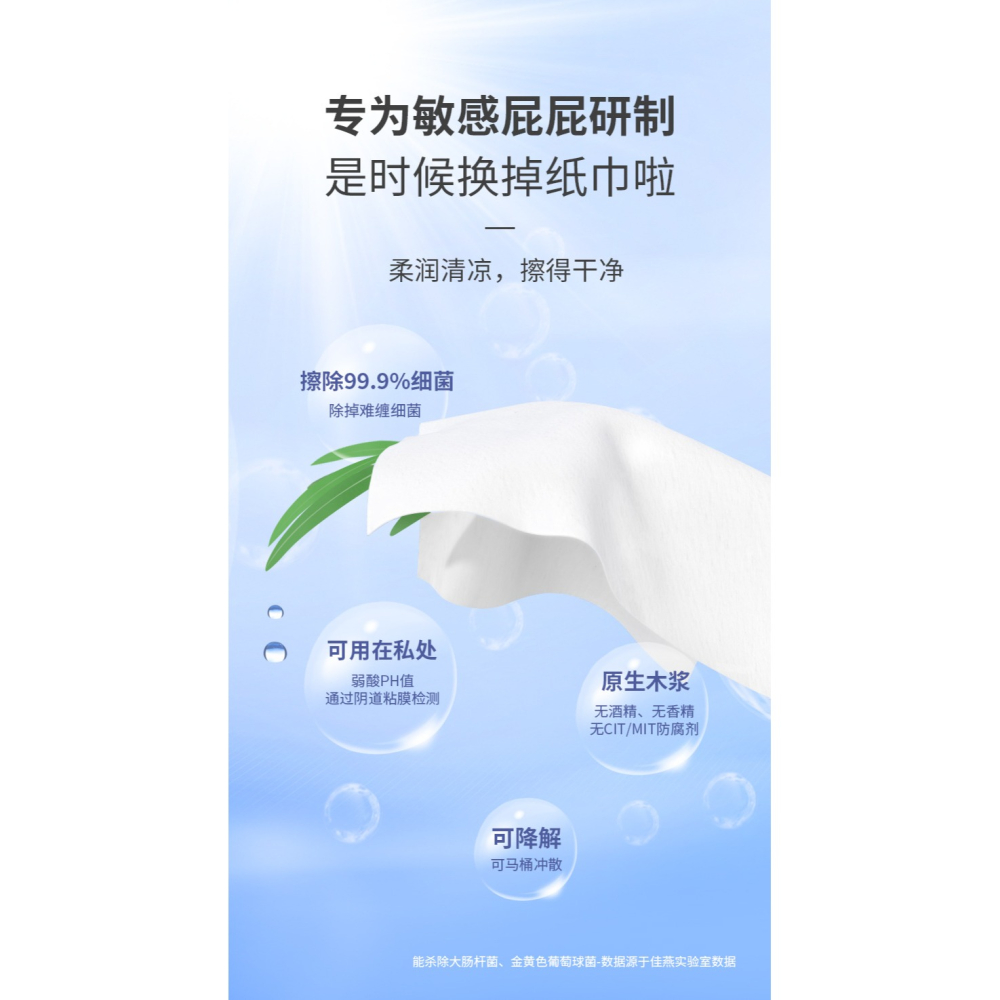 【20包】濕廁紙便攜小包隨身裝女性私處潔陰擦屁股專用如廁濕巾紙-細節圖8