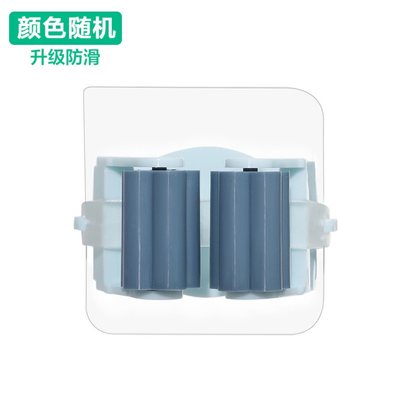 拖把夾卡座免打孔拖布夾拖把架子固定卡扣衛生間強力拖把固定掛鉤-細節圖7