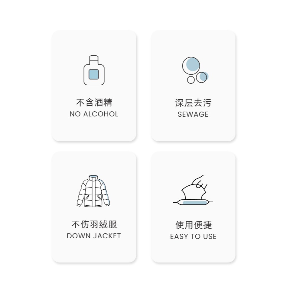 擦羽絨服清潔濕巾乾洗劑免洗家用清洗劑去污去油漬神器專用濕紙巾-細節圖6