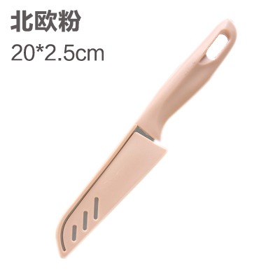 多功能便攜隨身瓜果刀不銹鋼廚房削皮刀家用水果刀切瓜刀迷你小刀-細節圖6