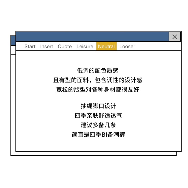工裝褲子男夏季純棉薄款春秋款寬松男士七分束腳運動休閑九分長褲-細節圖6