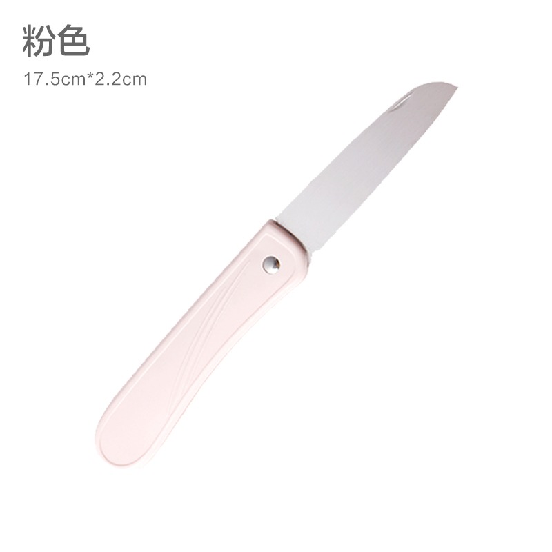 折疊刀便攜瓜果刀家用水果刀廚房刀具刮削皮刀多功能隨身迷你小刀-細節圖6