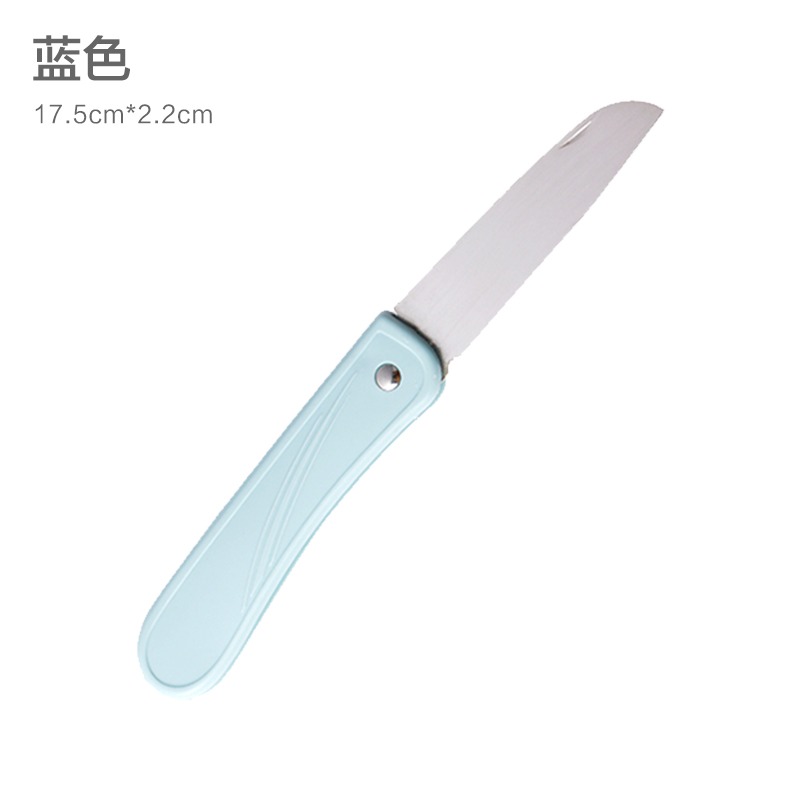 折疊刀便攜瓜果刀家用水果刀廚房刀具刮削皮刀多功能隨身迷你小刀-細節圖7