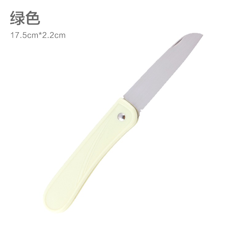 折疊刀便攜瓜果刀家用水果刀廚房刀具刮削皮刀多功能隨身迷你小刀-細節圖8
