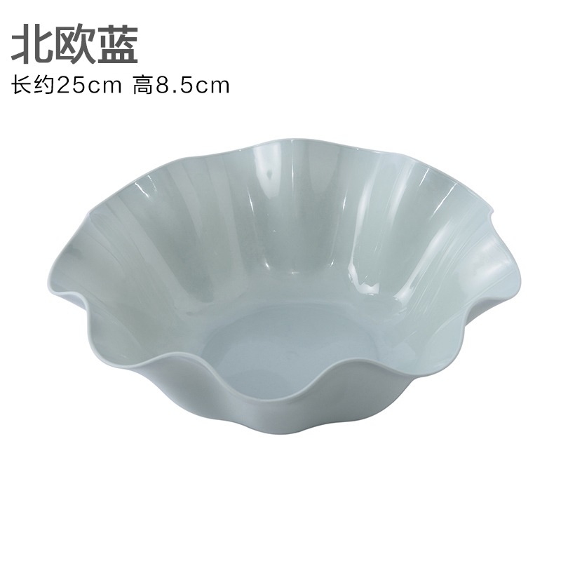 果盤創意現代客廳歐式家用水果盤乾果盤辦公室桌面零食盤糖果盤-細節圖7