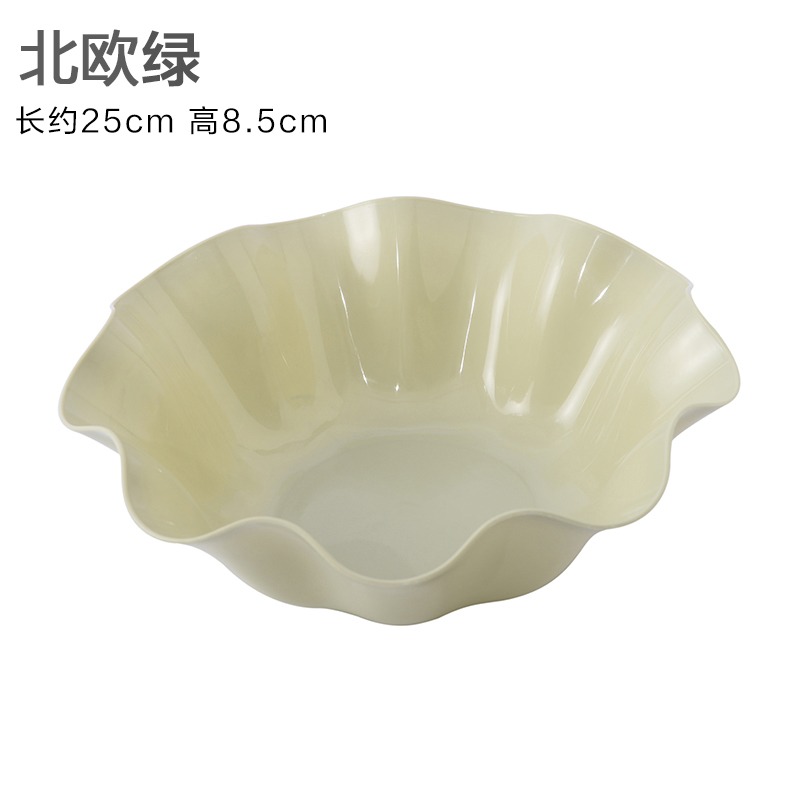 果盤創意現代客廳歐式家用水果盤乾果盤辦公室桌面零食盤糖果盤-細節圖8