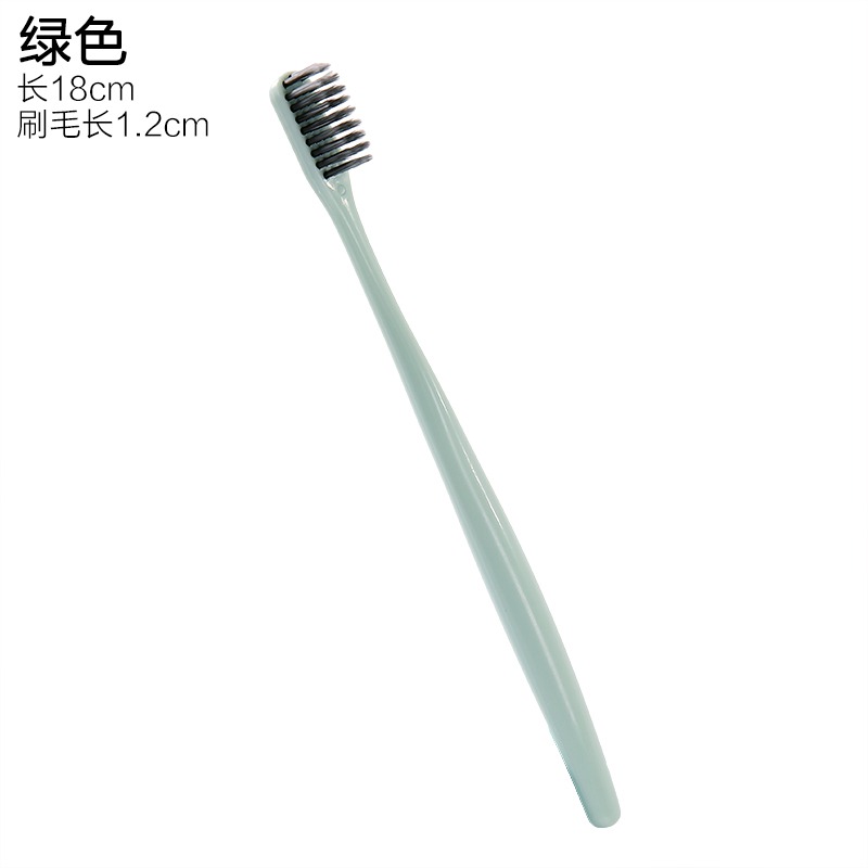 旅行出差軟毛牙刷 成人家用清潔細毛小頭牙刷創意便攜式情侶牙刷-細節圖6