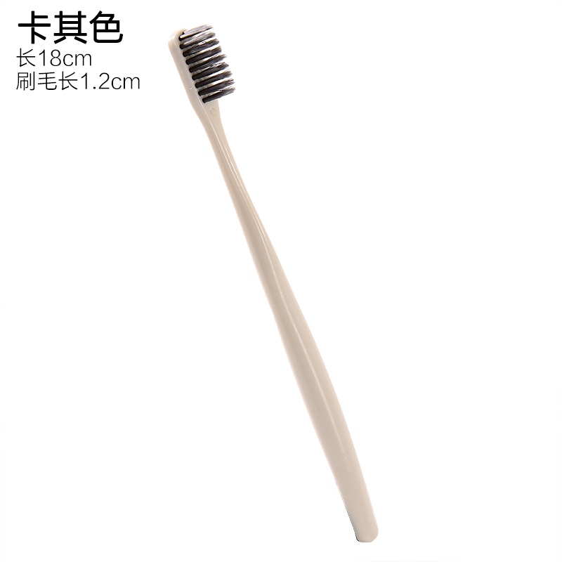 旅行出差軟毛牙刷 成人家用清潔細毛小頭牙刷創意便攜式情侶牙刷-細節圖9