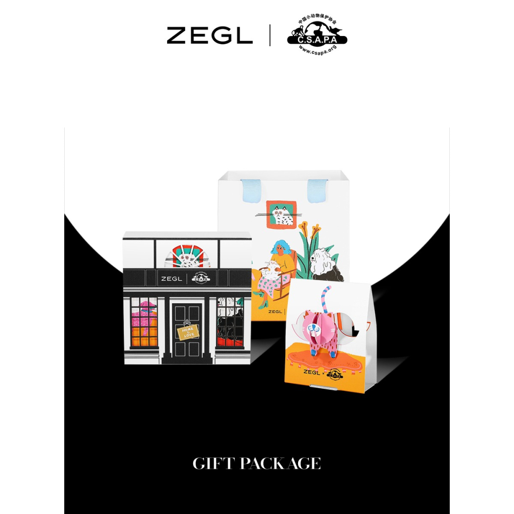 ZEGL×中國小動物保護協會幸運小狗項鏈女小眾設計感鎖骨鏈配飾品-細節圖4