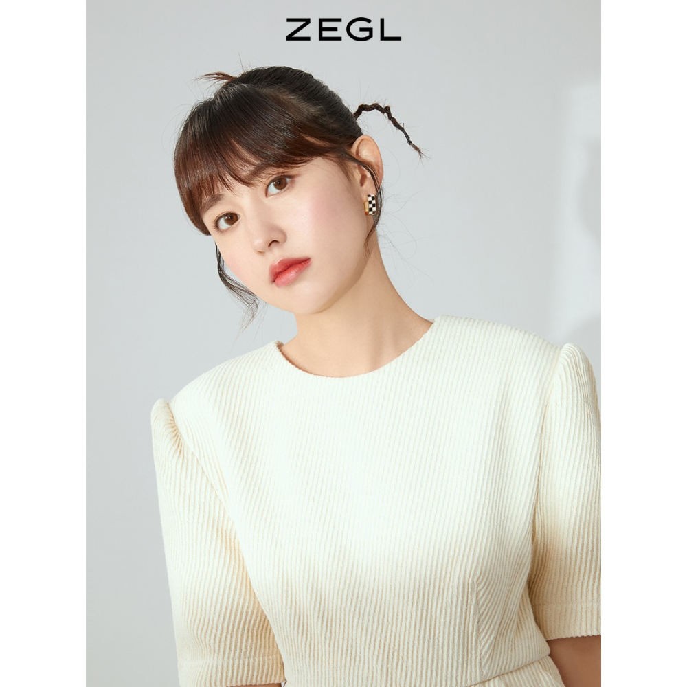 ZEGL棋盤格耳環女設計感小眾耳扣耳釘2022年新款潮復古夏天耳飾品-細節圖4