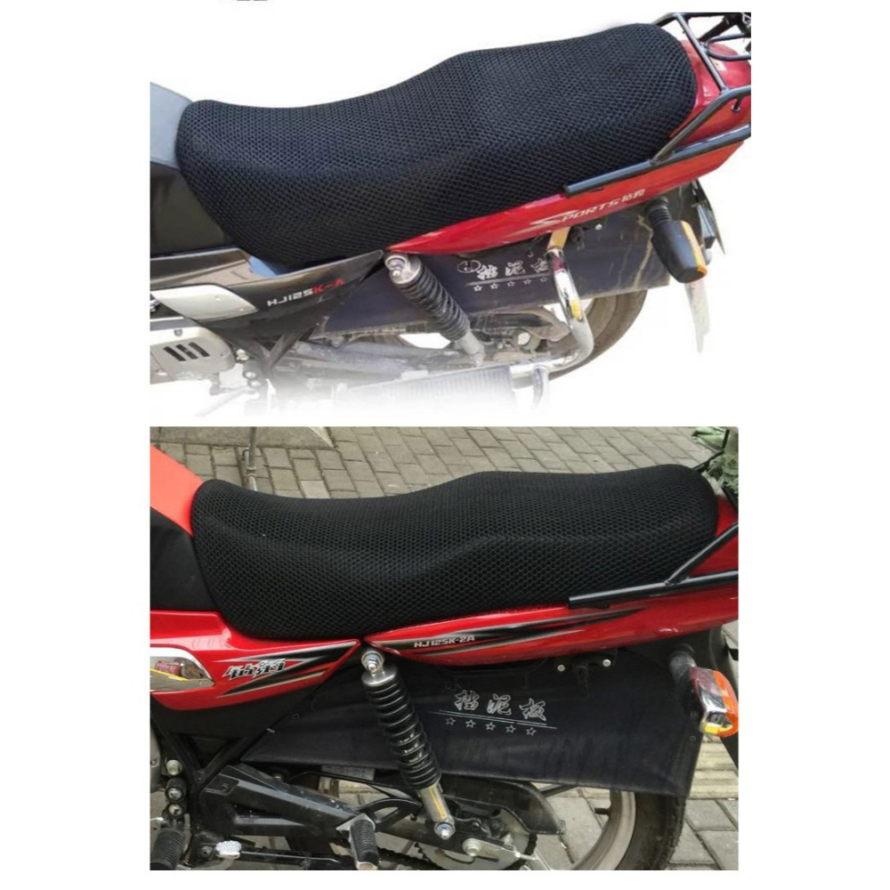 摩托車隔熱坐墊套 適用於鈴木鉆豹HJ125K-A/2A/3A銀豹座套網狀-細節圖4