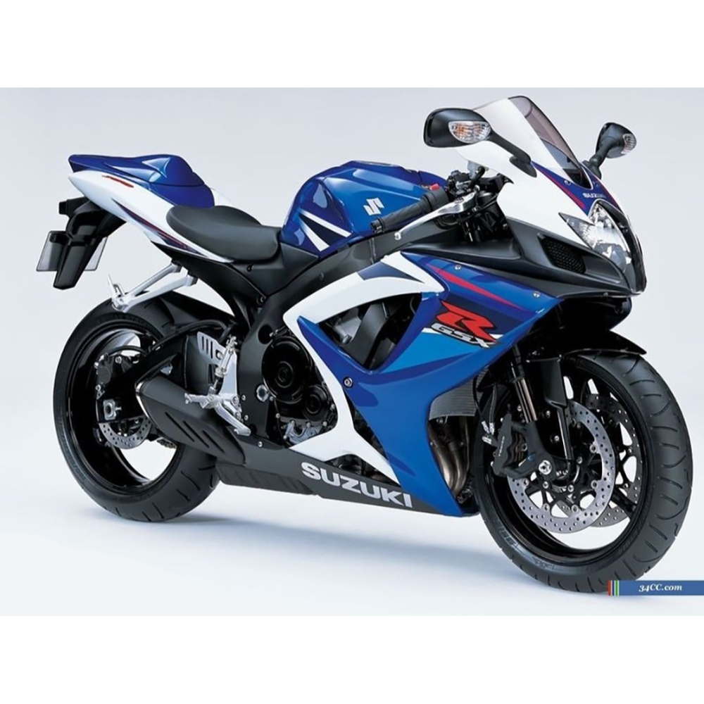 適用鈴木跑車貼紙大小R GSX1000 K8 K7 K6 K5全車貼花 GSX250貼紙-細節圖9