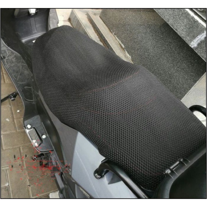 包郵摩托車大林Q3座墊套 DAELIM250座套防曬網套SV250隔熱坐墊套-細節圖3