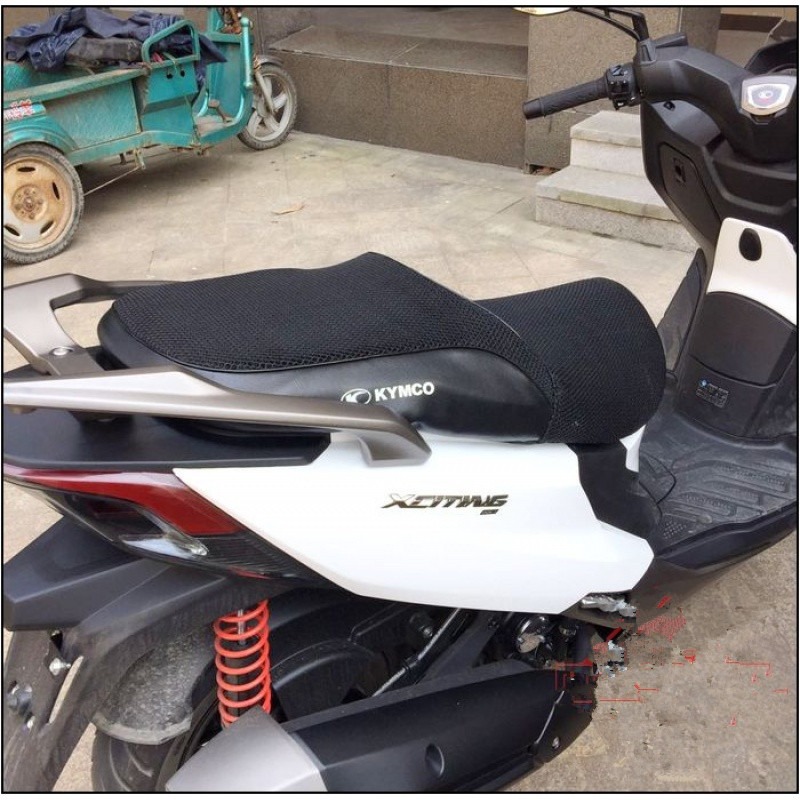 臺灣光陽CT250摩托車坐墊套 xciting賽艇ck250t-11防曬網套座墊套-細節圖3