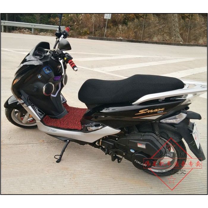 摩托車雅馬哈SMAX坐墊套 鴻圖獅吼防曬座套網套傻妹150隔熱座墊套-細節圖9