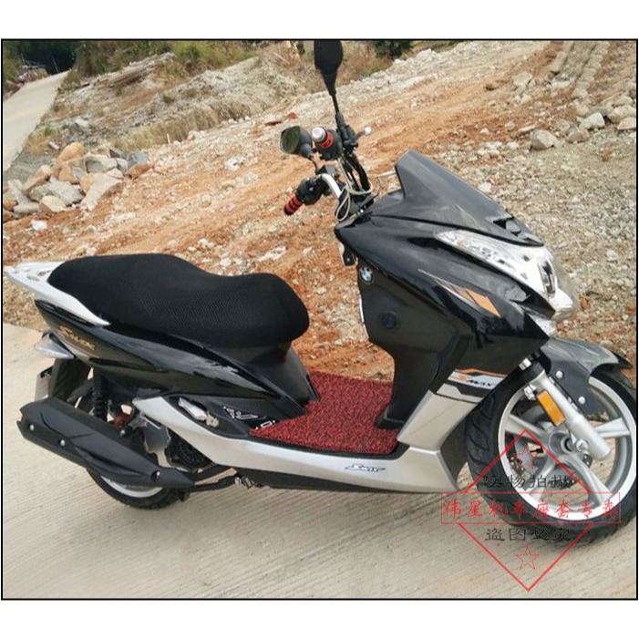 摩托車雅馬哈SMAX坐墊套 鴻圖獅吼防曬座套網套傻妹150隔熱座墊套-細節圖10