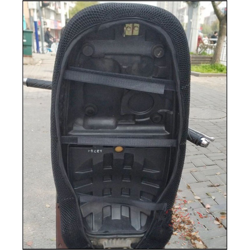 摩托車光陽LIKE150坐墊套 萊克180改裝防曬網座套3D隔熱座墊套-細節圖3