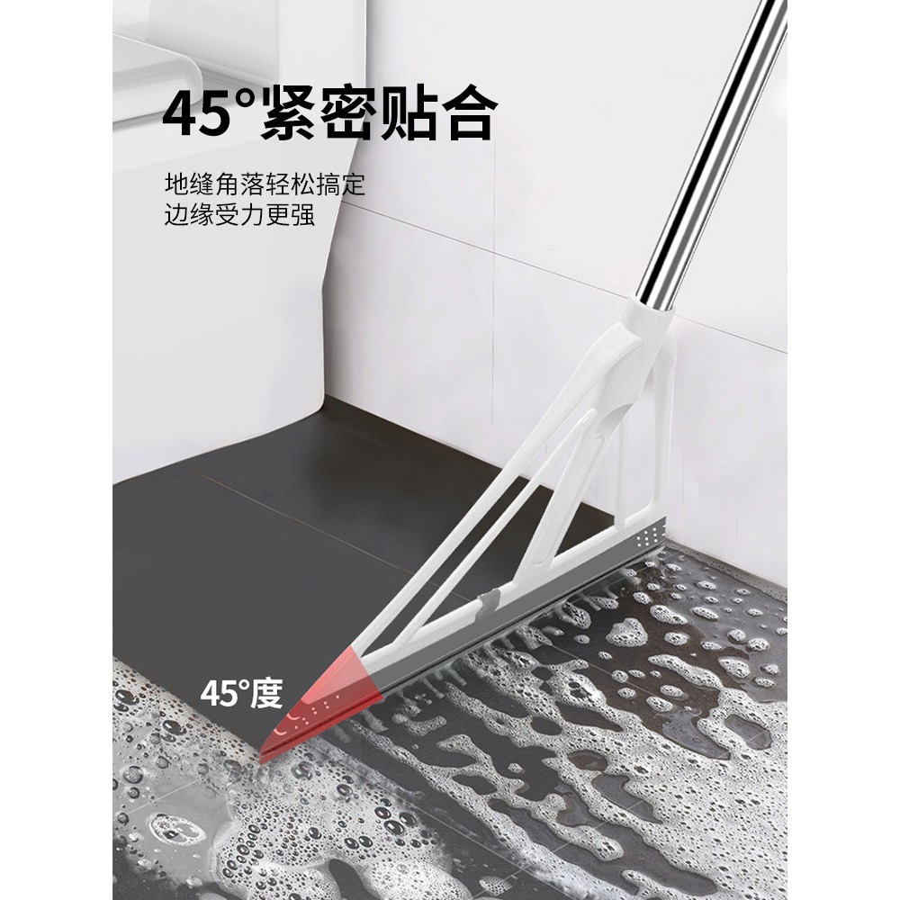 魔術掃把刮水拖地兩用除塵硅膠韓國黑科技掃頭發神器家用掃水地刮-細節圖2