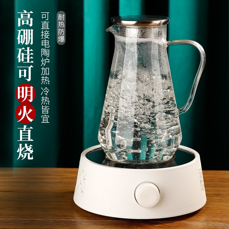 玻璃杯家用耐熱耐高溫喝水杯子客廳泡綠茶杯早餐牛奶杯水杯套裝-細節圖4