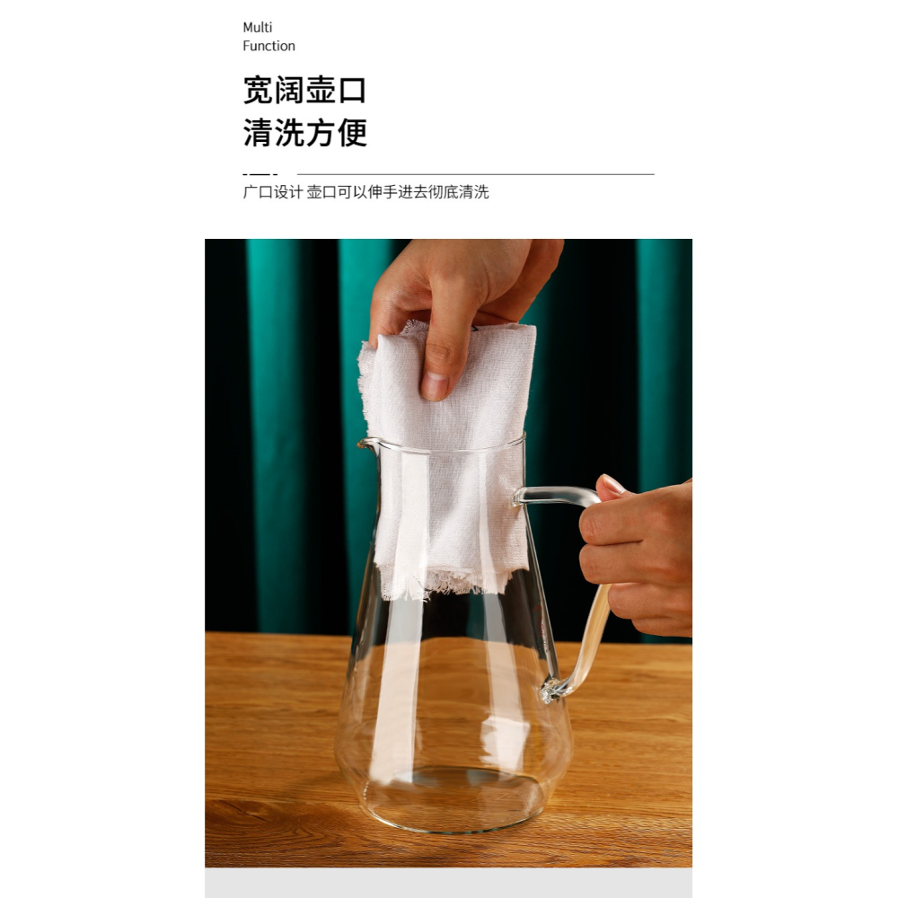 玻璃杯家用耐熱耐高溫喝水杯子客廳泡綠茶杯早餐牛奶杯水杯套裝-細節圖9