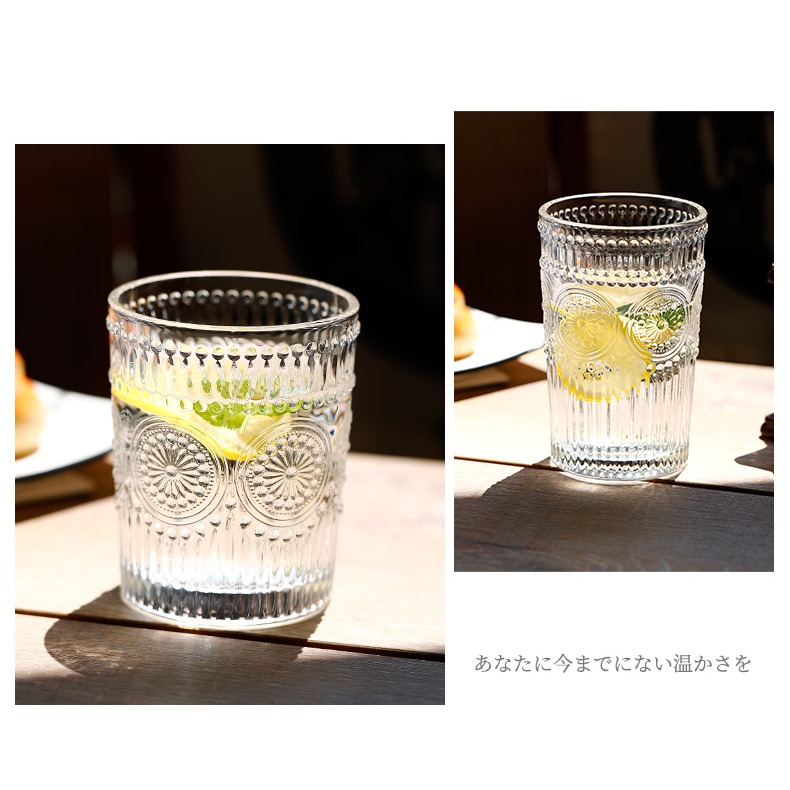 咖啡杯耐熱玻璃杯ins風女果汁飲料杯復古啤酒威士忌杯高顏值水杯-細節圖8