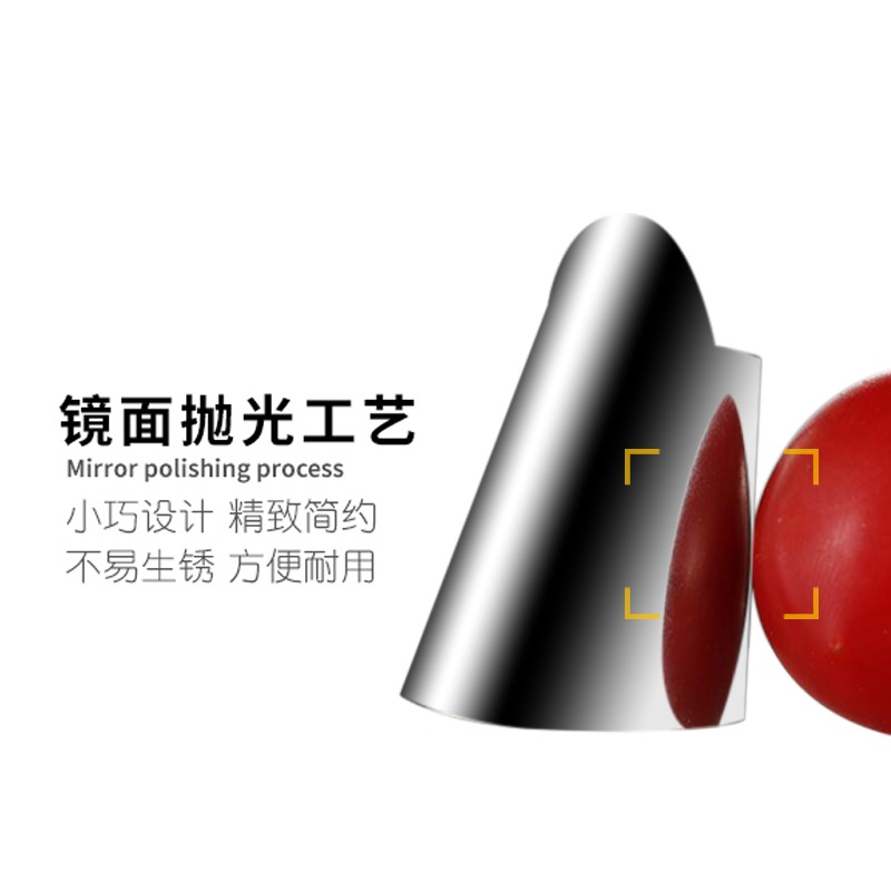 不銹鋼護甲器摘豆角花椒鐵指甲擇掐菜剝殼瓜果豆子多功能摘菜神器-細節圖4