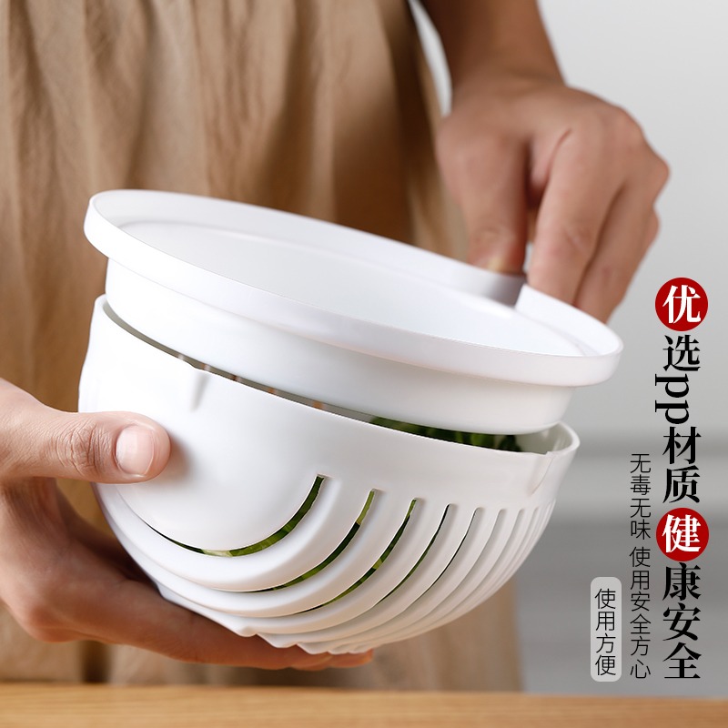 家用切菜神器沙拉切割器切蔬菜分割雞蛋切水果沙拉分割器切割工具-細節圖2