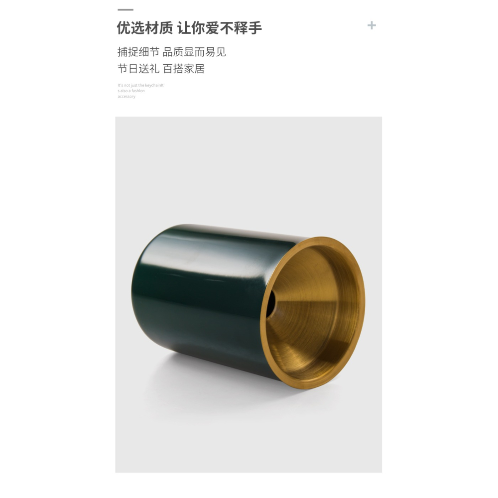 簡約不銹鋼煙灰缸 創意個性桌面擺件 家用客廳漏斗防飛灰滅煙缸-細節圖9