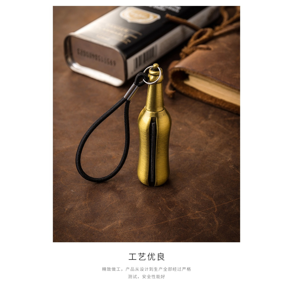 號稱萬次火柴的點煙器 鑰匙扣掛件創意個性玩具 小掛飾-細節圖8