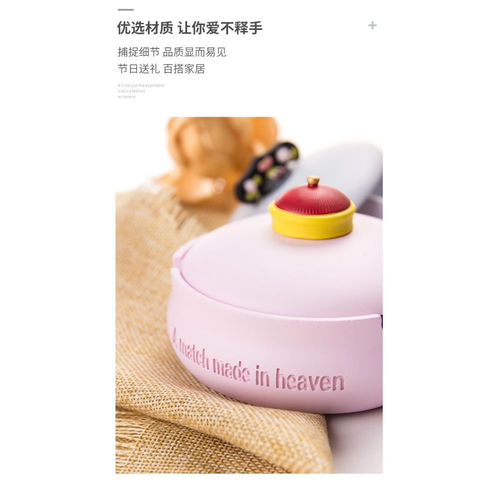 宮廷復古煙灰缸 創意個性網紅ins防飛灰帶蓋滅煙缸 室內桌面擺件-細節圖9