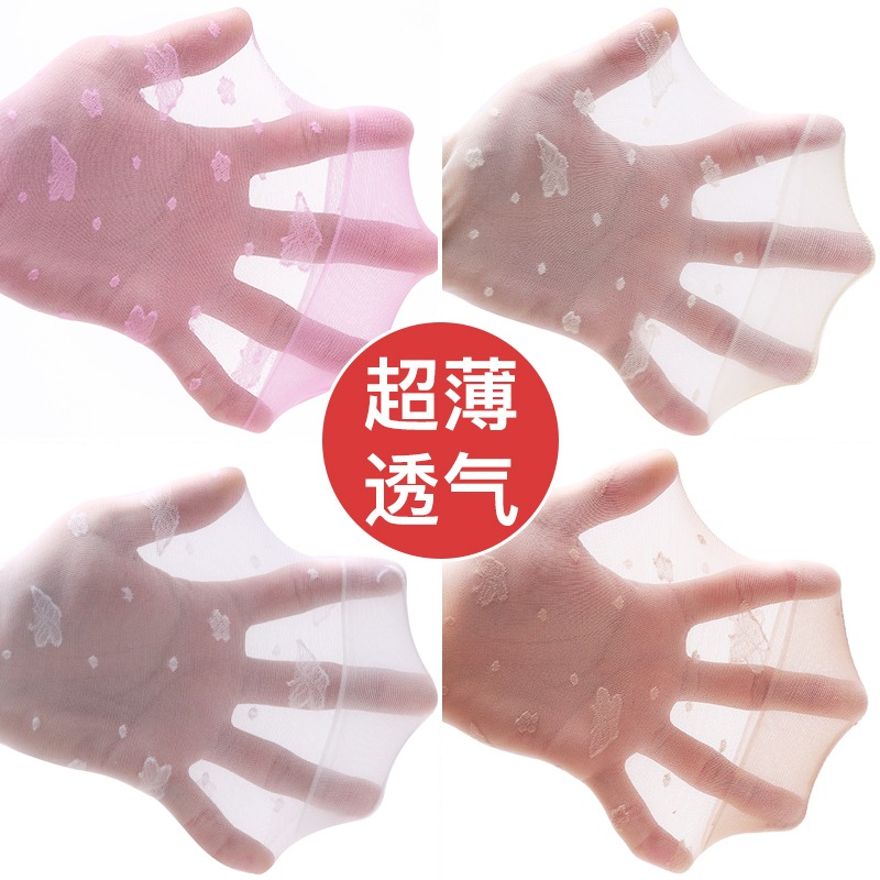 浪莎兒童絲襪薄款網眼透氣女童長筒絲褲襪夏季超薄寶寶過膝中筒襪-細節圖5