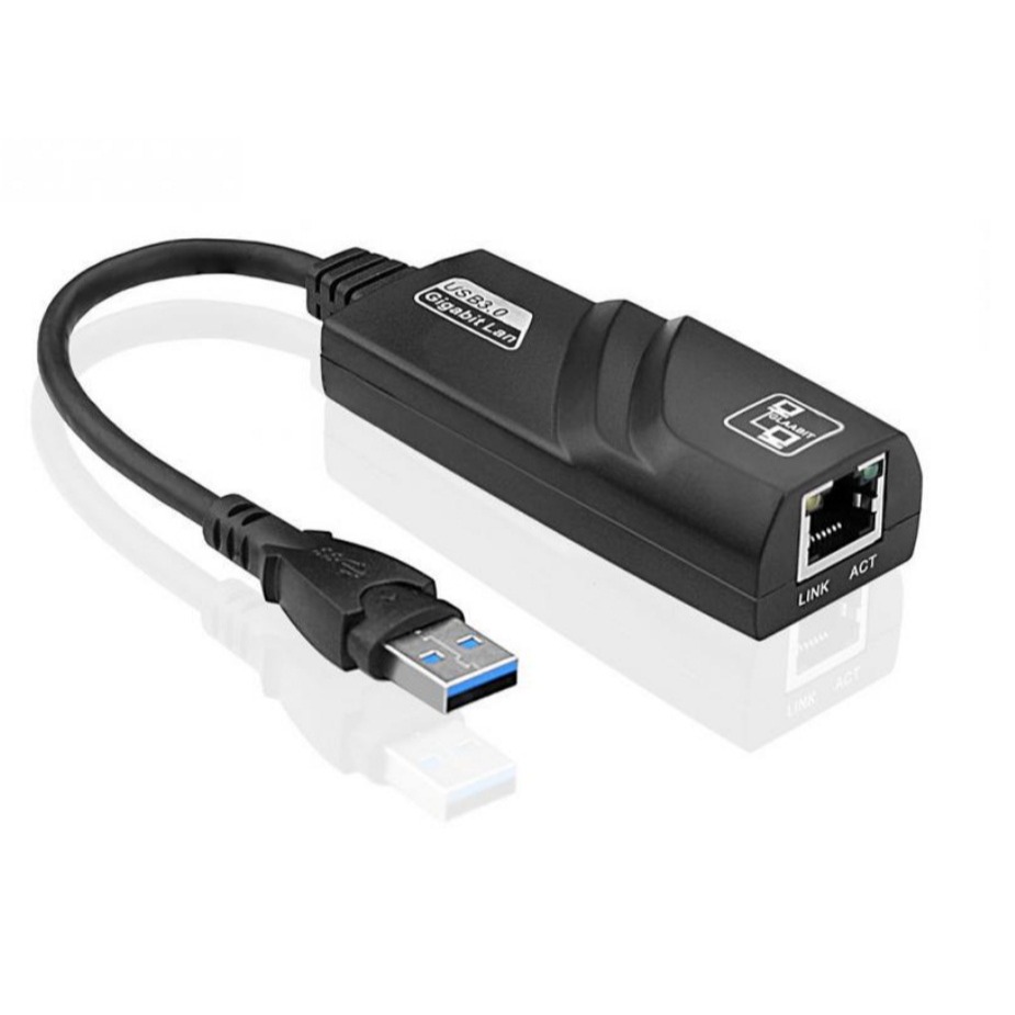 USB千兆百兆網卡usb轉rj45網線口外置以太網網卡 免驅電腦網卡-細節圖5