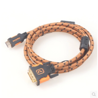 HDMI轉DVI線 DVI轉HDMI線雙向互轉電腦筆記本顯示器電視機轉換線-細節圖2